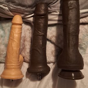 My wife fuck machine toy evolutiin over a year🍆